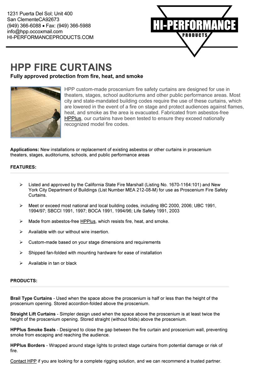 Fire Resistant Fire Curtains School Curtains Safety Curtains
